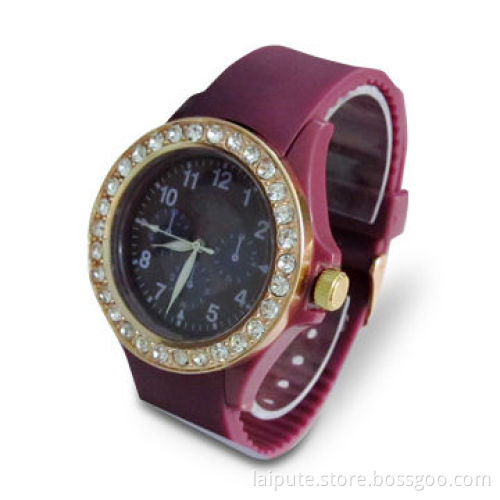 New Design Plastic Watch with 4.0cm Case Diameter and Various Colors Available